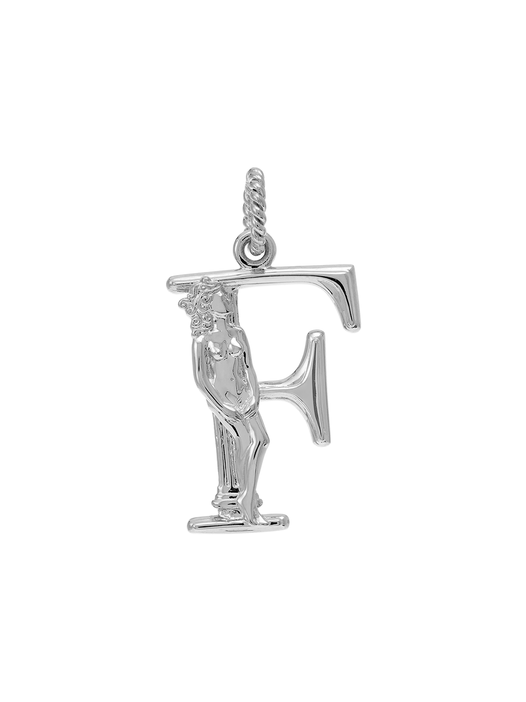 Srebrna zawieszka Initial Muse Necklace Charm