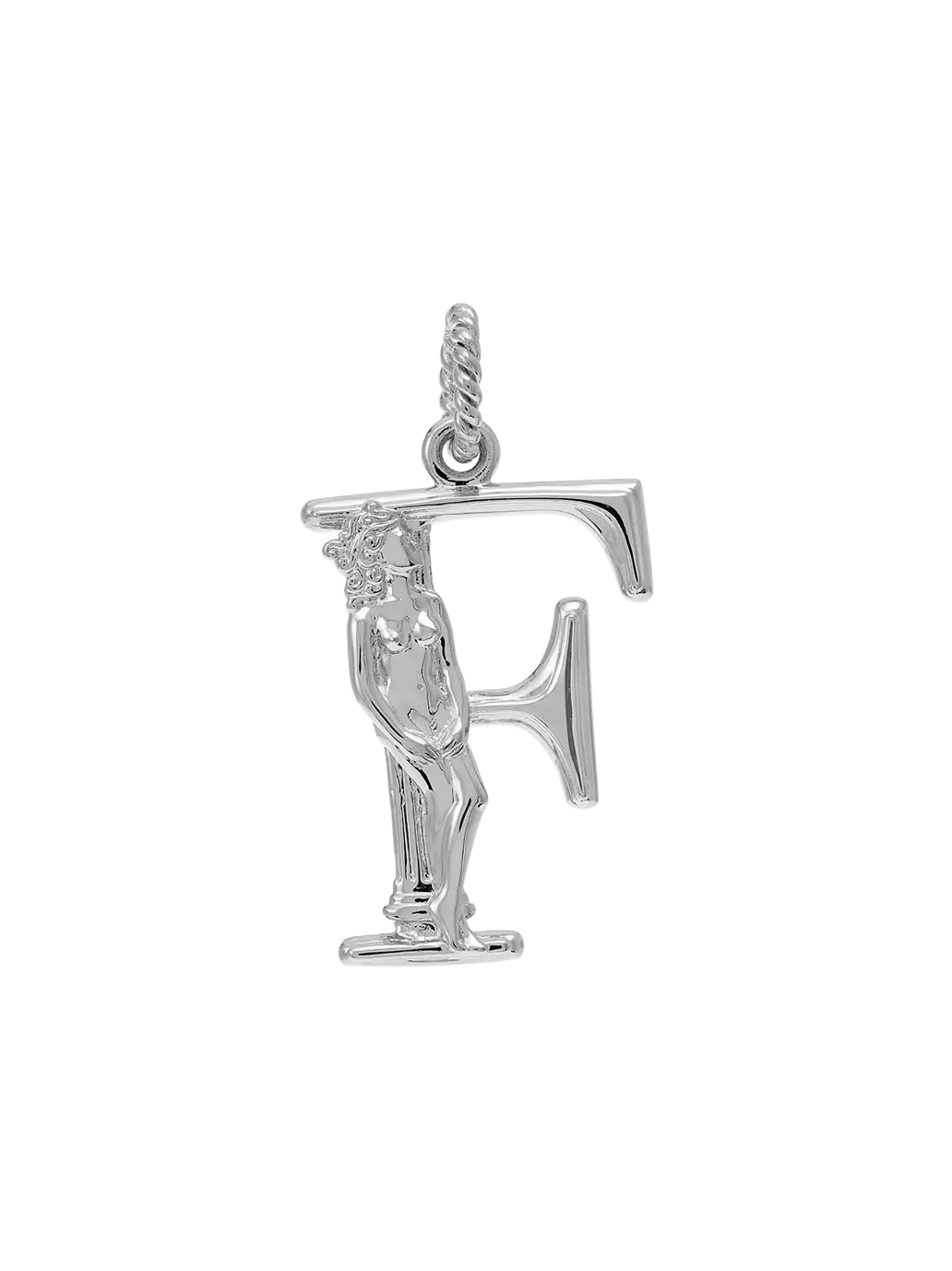 Srebrna zawieszka Initial Muse Necklace Charm Anna + Nina BÉBÉ Concept 