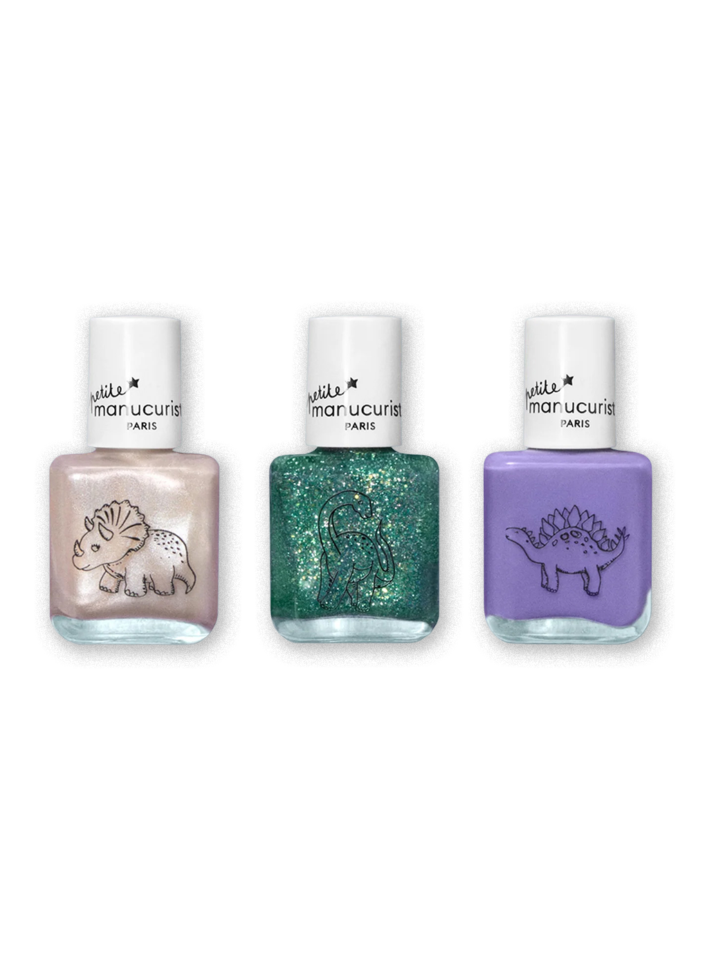 Zestaw 3 lakierów do paznokci dla dzieci Manucurist BÉBÉ Concept 