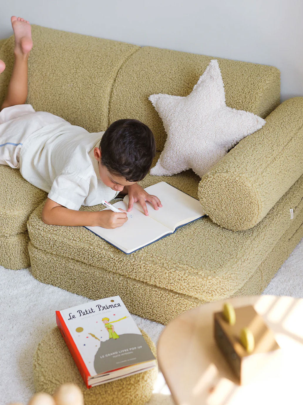 Kanapa modułowa dla dzieci Play Sofa Settee WigiWama BÉBÉ Concept 