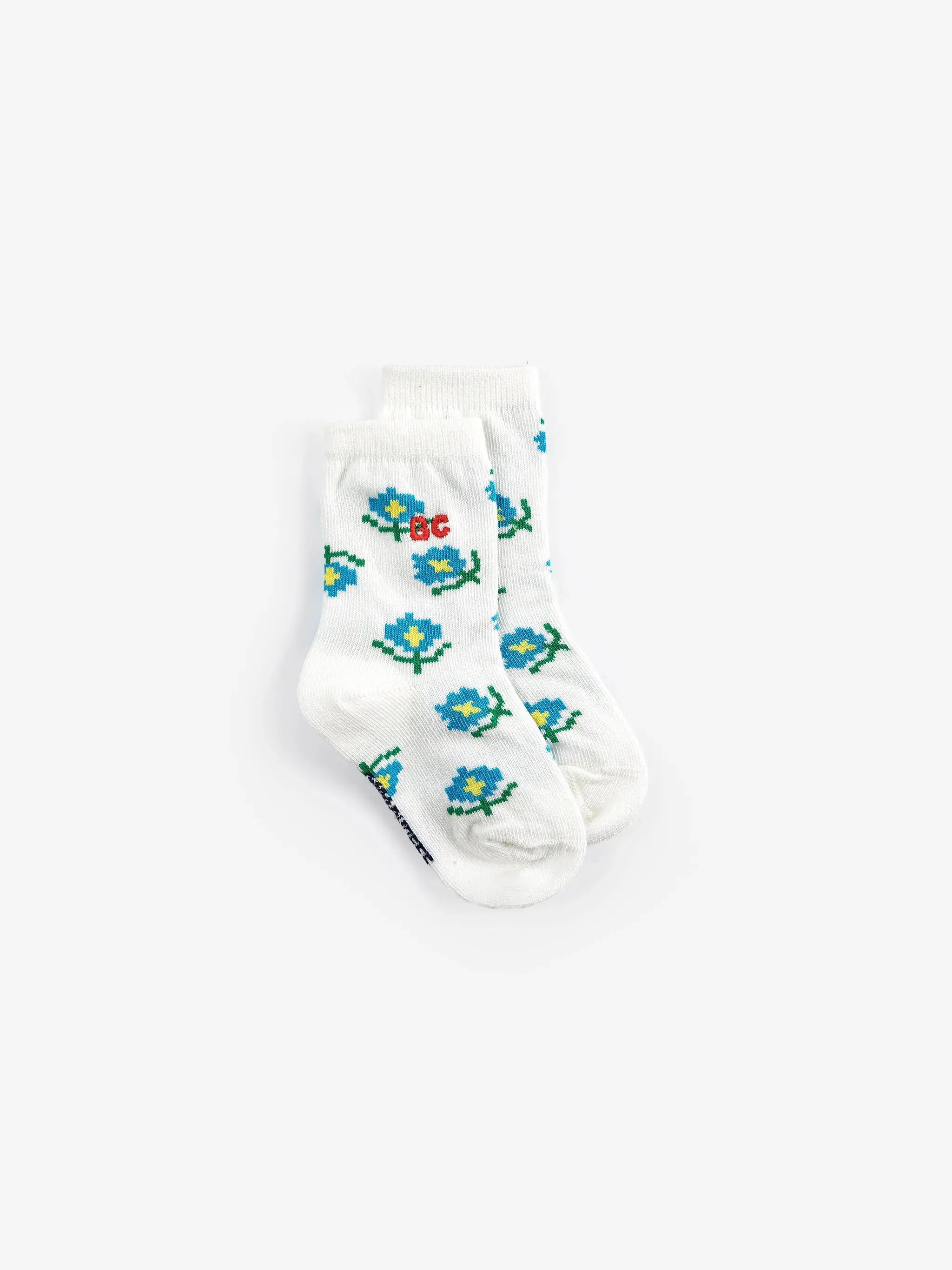 Flower short socks pack x 2 Bobo Choses BÉBÉ Concept 