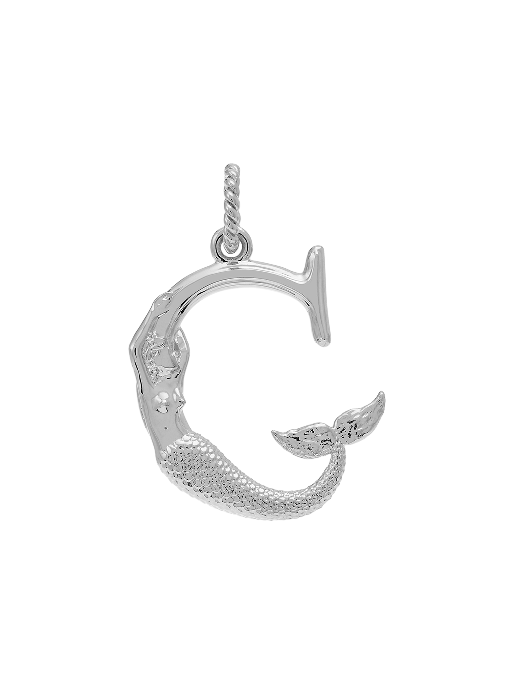 Srebrna zawieszka Initial Muse Necklace Charm