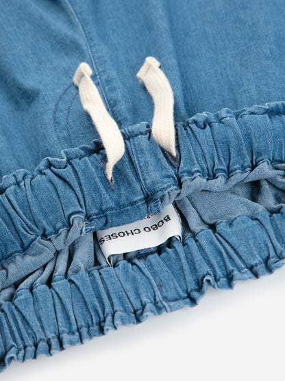 Roll the dice light denim pants Kids Bobo Choses BÉBÉ Concept 