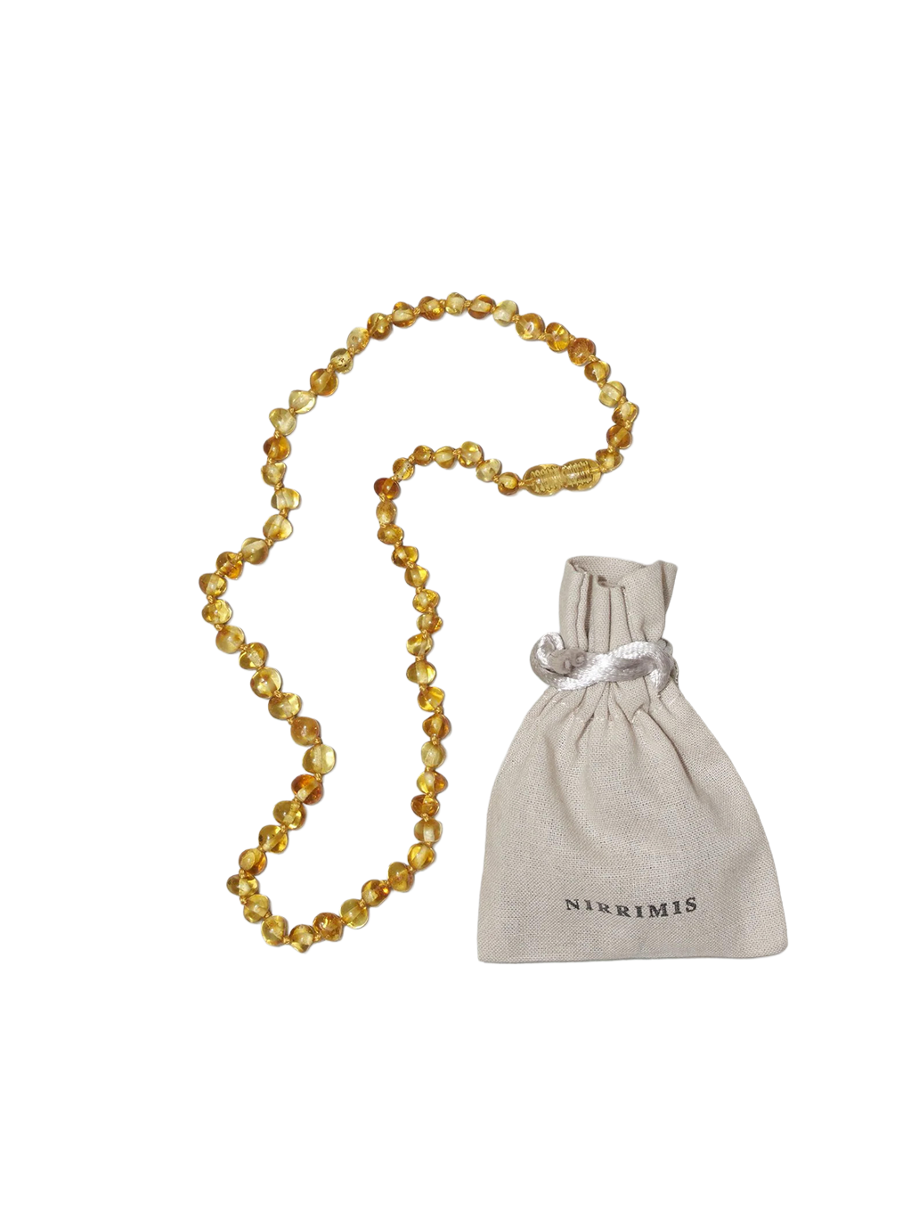 Naszyjnik z bursztynami Nirrimis BÉBÉ Concept 