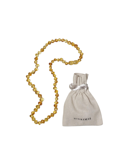 Naszyjnik z bursztynami Nirrimis BÉBÉ Concept 