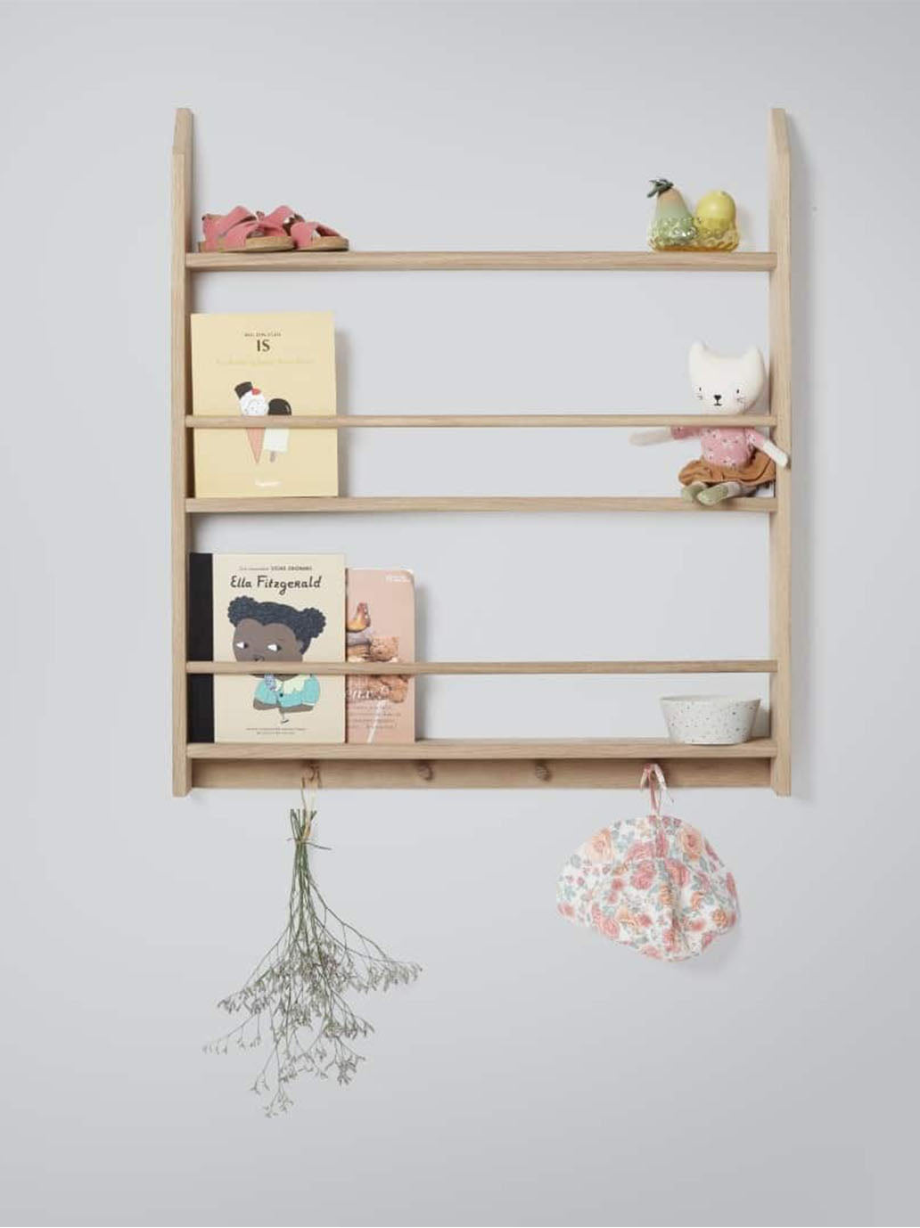 OUTLET Drewniana półka Eli Plate Shelf