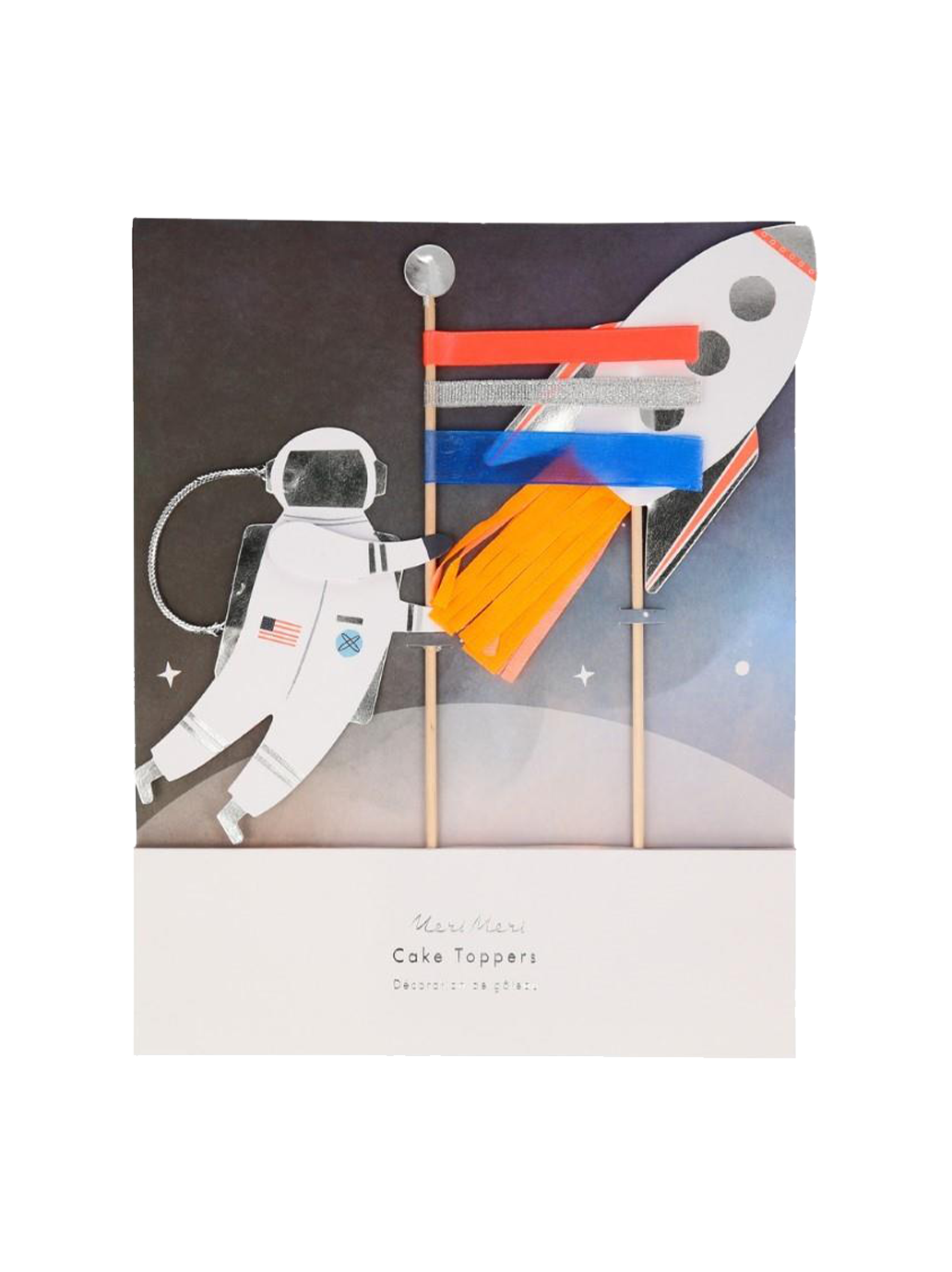 Ozdobne toppery na tort Meri Meri BÉBÉ Concept 