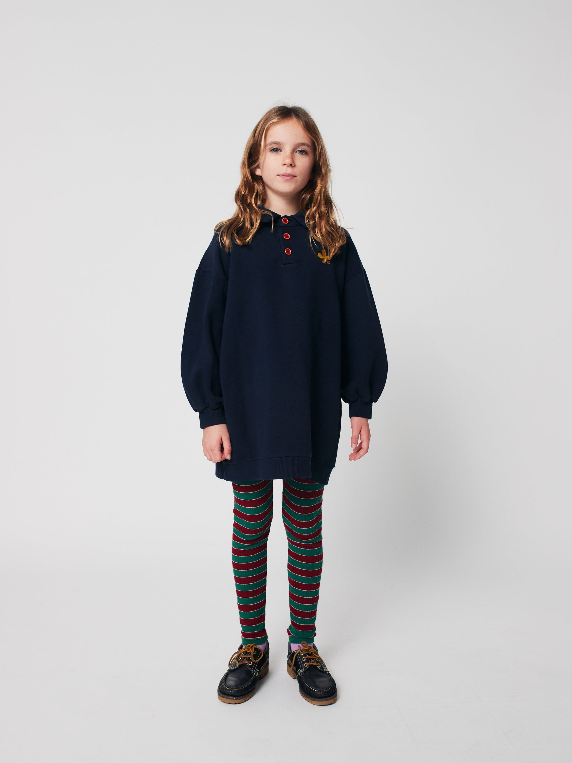 Clover polo sweatshirt dress Kids Bobo Choses BÉBÉ Concept 