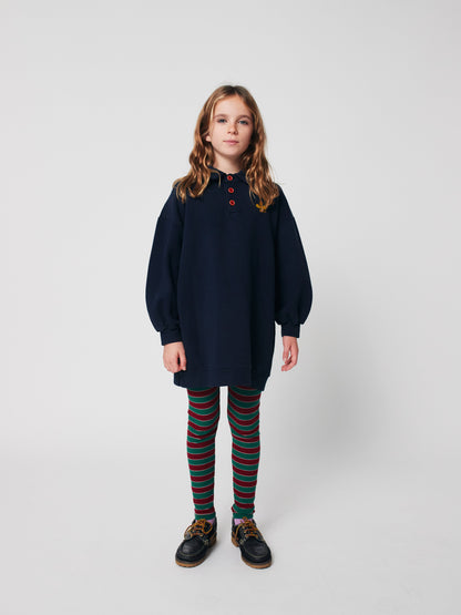 Clover polo sweatshirt dress Kids Bobo Choses BÉBÉ Concept 