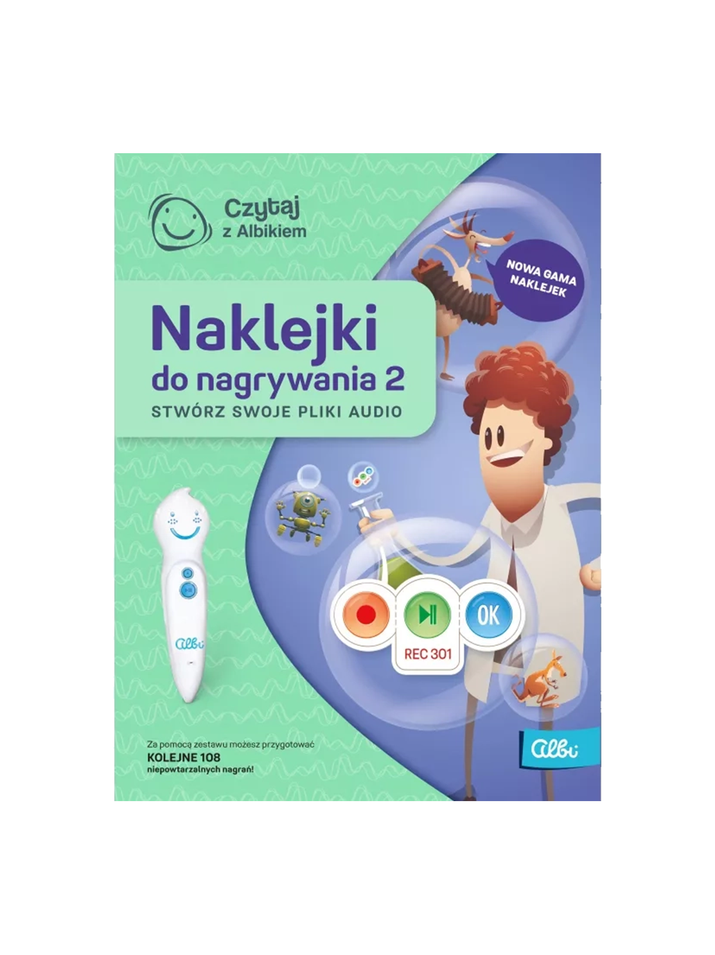 Naklejki do nagrywania Albi BÉBÉ Concept 
