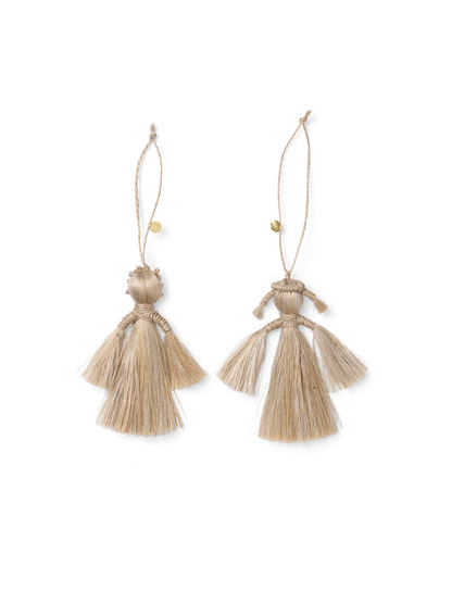 Zestaw ozdób choinkowych Wing Angels Ferm Living BÉBÉ Concept 