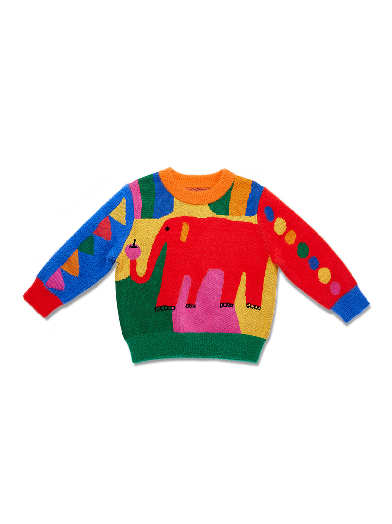 Sweter z kolorowym wzorem Halcyon Nights BÉBÉ Concept 