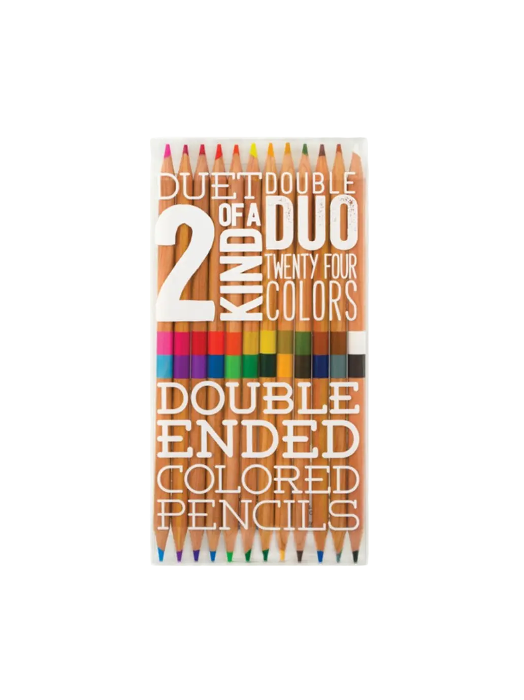 kredki ołówkowe dwustronne Duo Ooly BÉBÉ Concept 