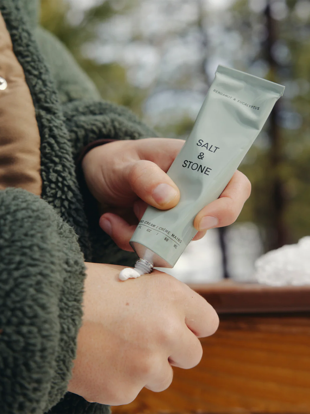 Зволожуючий крем для рук SANTAL &amp; VETIVER