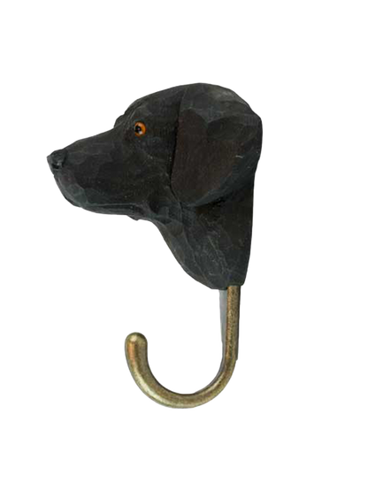 Drewniany haczyk Labrador Retriever Wildlife Garden BÉBÉ Concept 