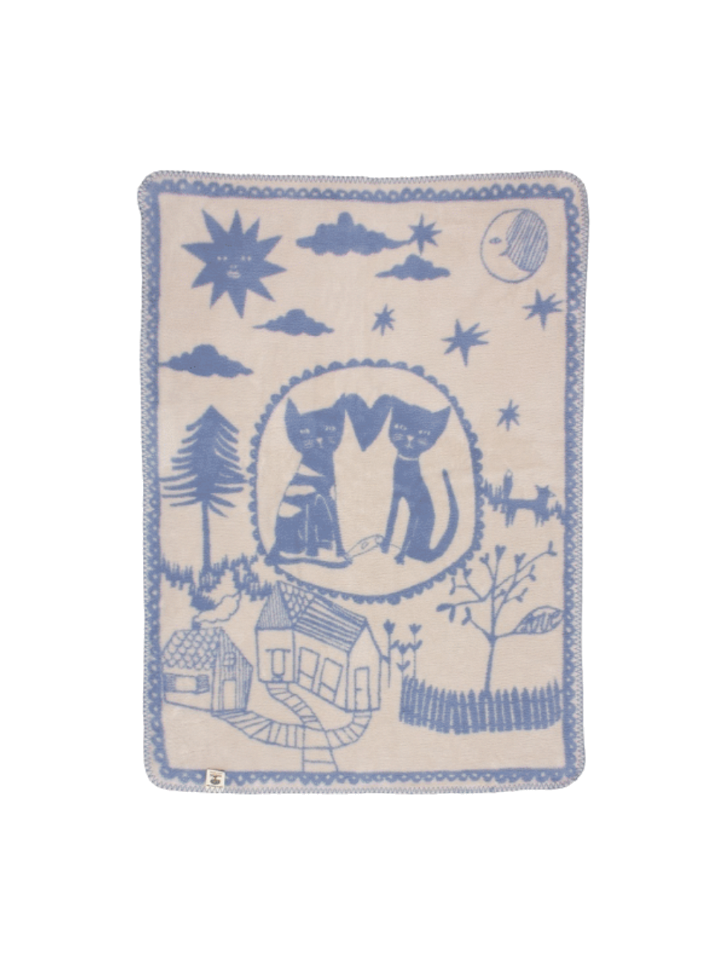 Ciepły kocyk z bawełny organicznej Baby Fabgoose BÉBÉ Concept