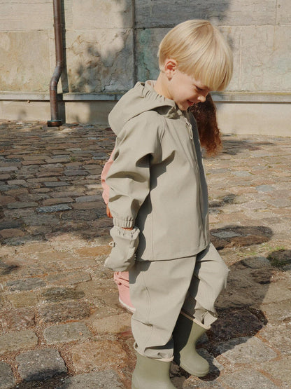 Ocieplany zestaw przeciwdeszczowy Rainy Palme set Konges Slojd BÉBÉ Concept 