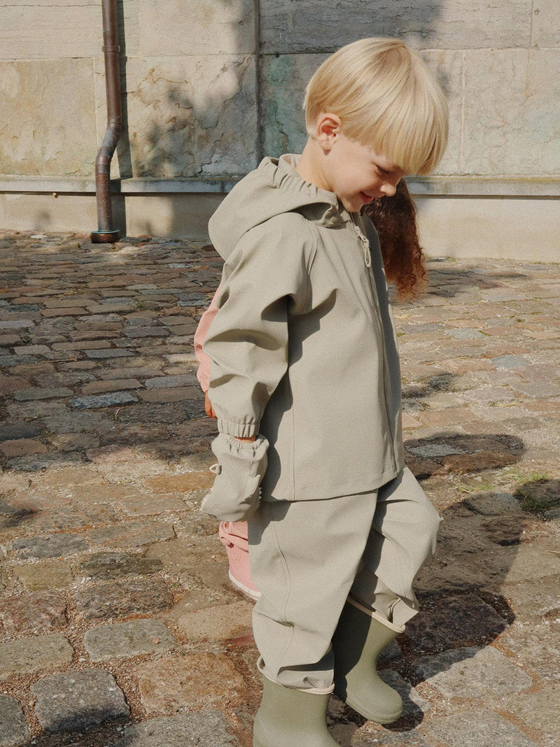 Ocieplany zestaw przeciwdeszczowy Rainy Palme set Konges Slojd BÉBÉ Concept 