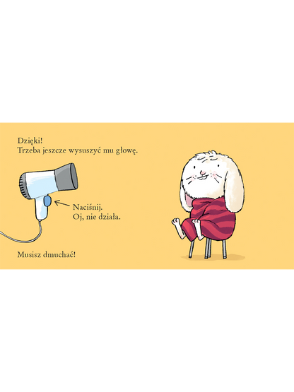 Do kąpieli, króliczku Wydawnictwo Dwie Siostry BÉBÉ Concept