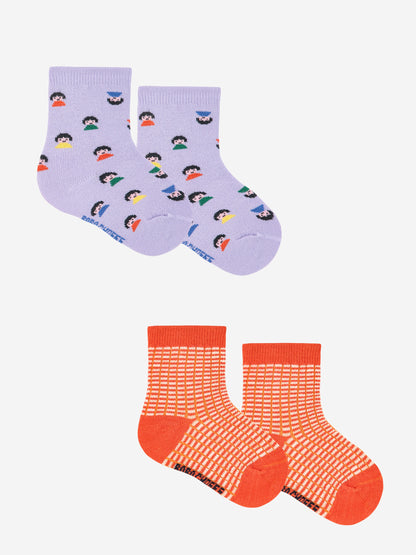 Game Pawns all over short socks pack Bobo Choses BÉBÉ Concept 