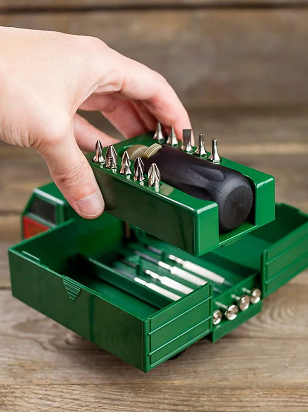 Zestaw majsterkowicza Tool Box Truck Kikkerland BÉBÉ Concept 