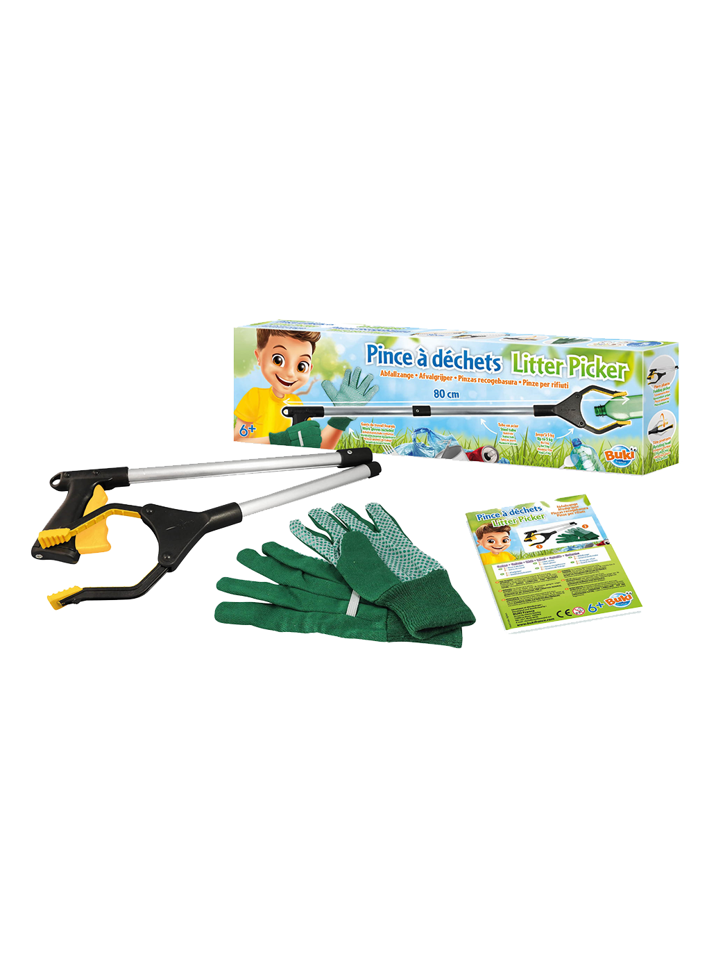 Chwytak przedmiotów do zbierania odpadów Buki BÉBÉ Concept 