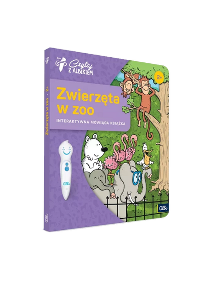 Zwierzęta w zoo. Zestaw książka z piórem Albi BÉBÉ Concept 