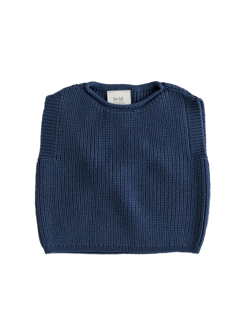 Kamizelka merino dla niemowląt Harvey vest Hvid BÉBÉ Concept 