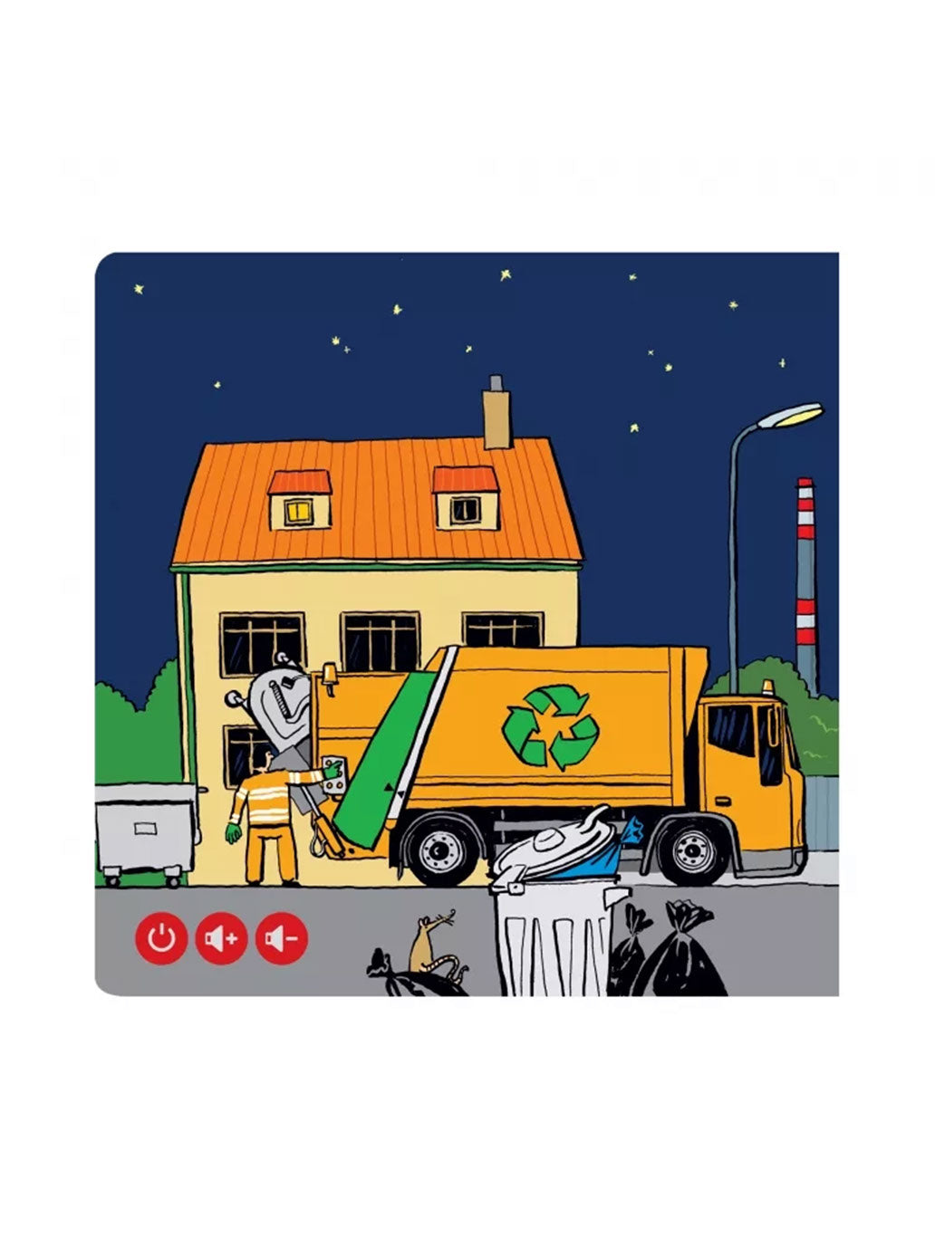 Śmieciarze. Mini książka interaktywna Albi BÉBÉ Concept 