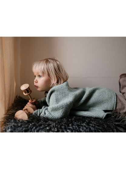 Drewniana grzechotka vintage Nighthawk Wooden Story BÉBÉ Concept