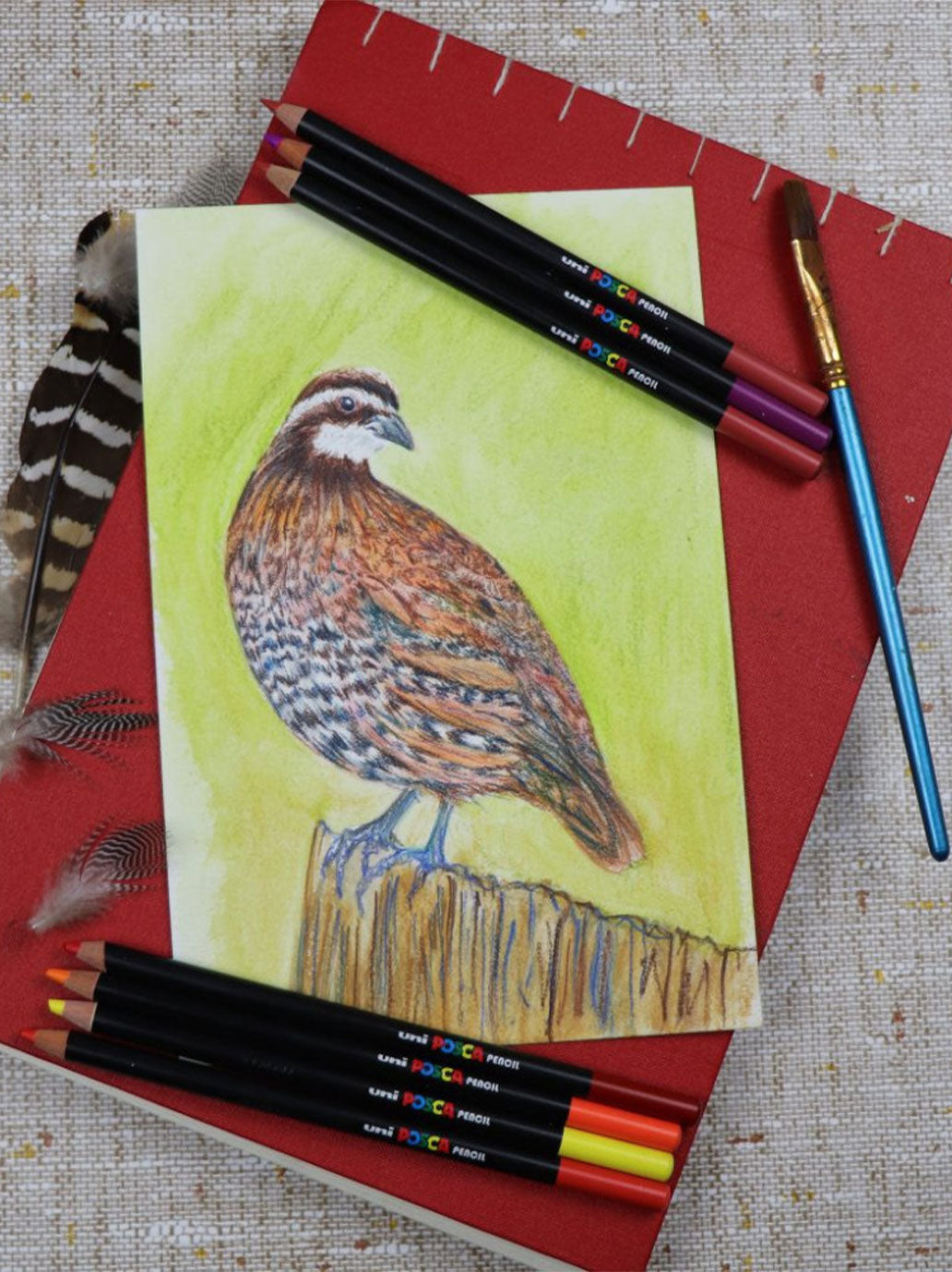 Zestaw kredek ołówkowych POSCA UNI BÉBÉ Concept 