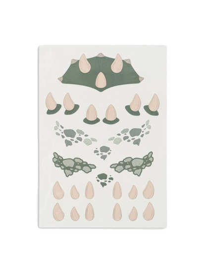 Zestaw tatuaży i naklejek do ozdabiania ciała Konges Slojd BÉBÉ Concept 