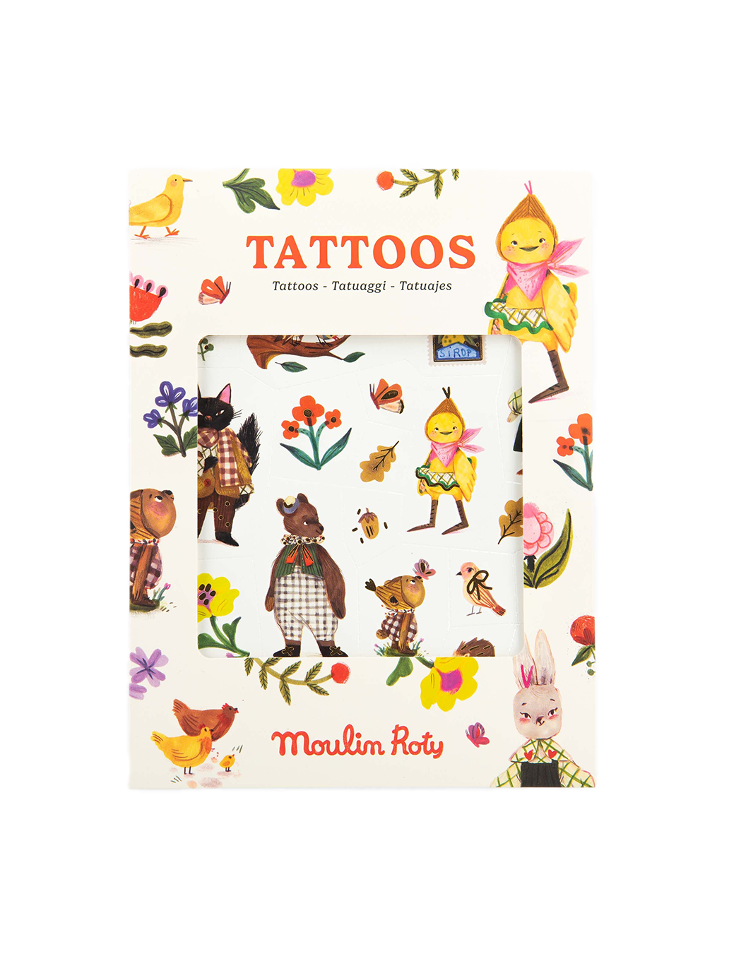 Zmywalne tatuaże Moulin Roty BÉBÉ Concept 