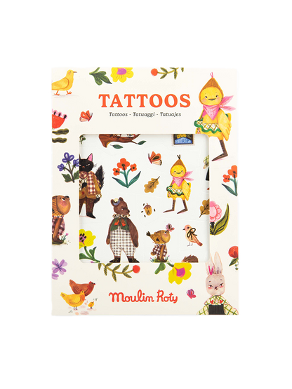Zmywalne tatuaże Moulin Roty BÉBÉ Concept 