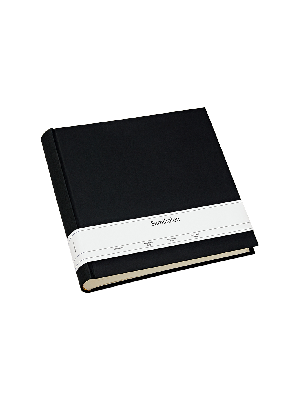 Álbum de fotos clásico XL BLACK