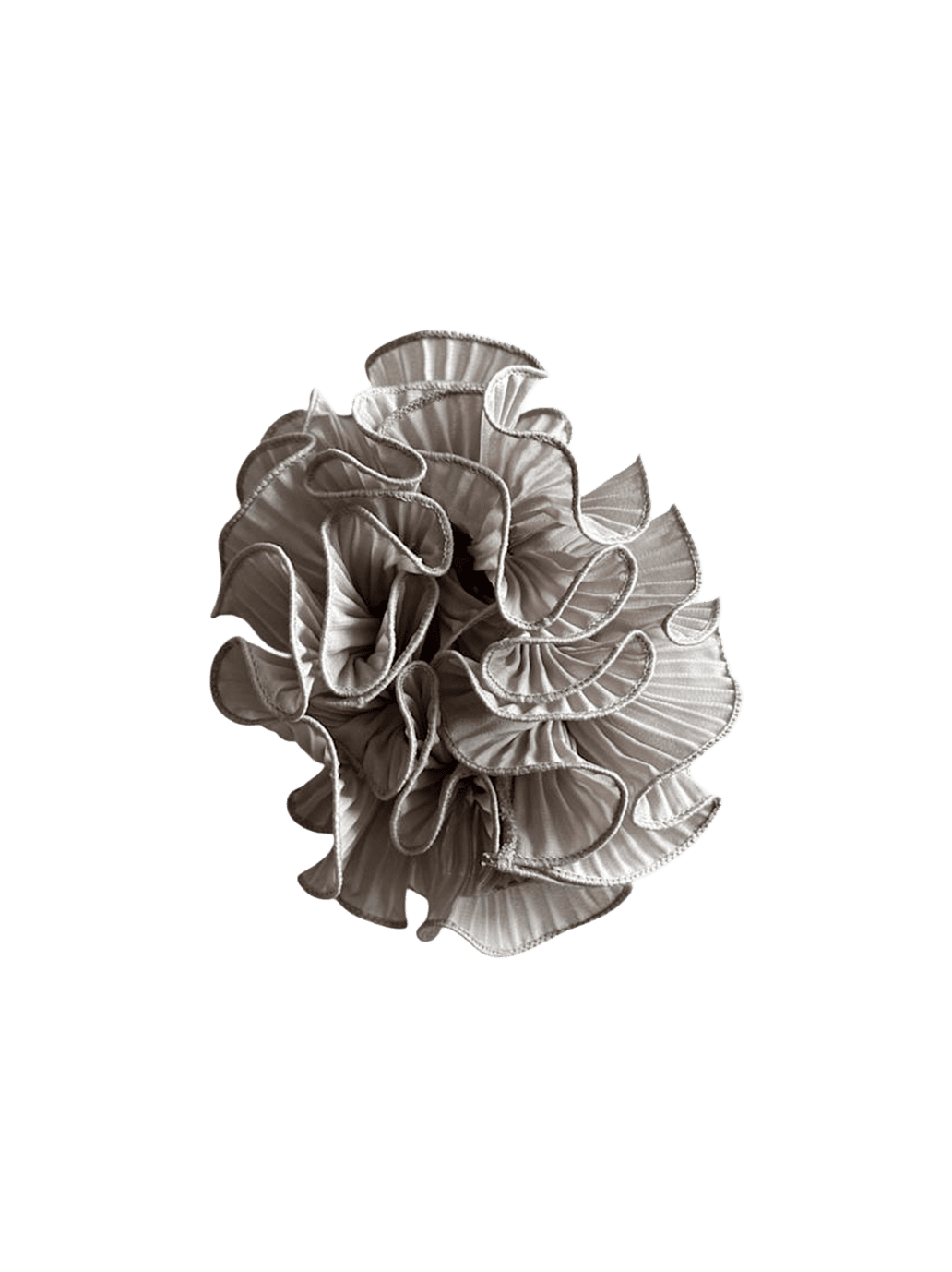 Gumka do włosów Swirl Scrunchie Oyster