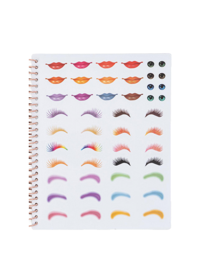 Książka z naklejkami Glam Me Up Konges Slojd BÉBÉ Concept 