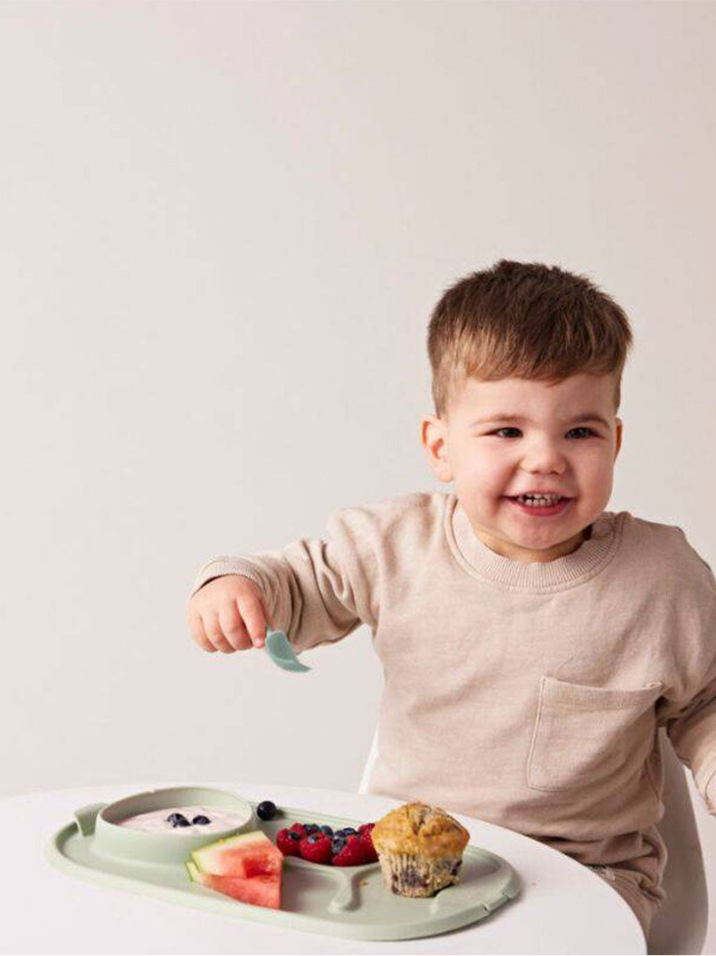 Zwijana mata BLW do nauki samodzielnego jedzenia B.Box BÉBÉ Concept 