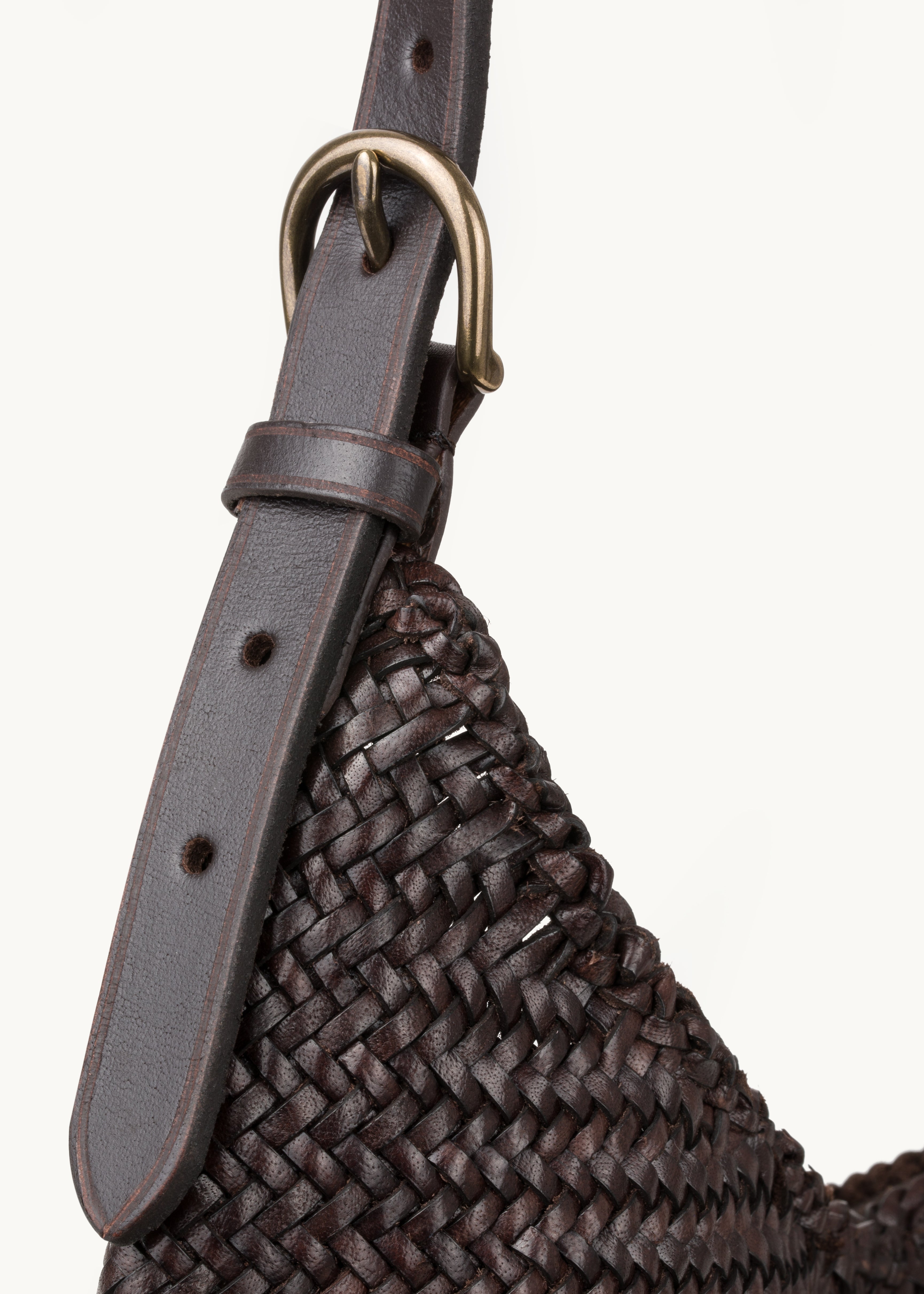 【値下げ】IENA DRAGON NANTUCKET BASKET Skórzany koszyk Nantucket DARK BROWN – BÉBÉ Concept