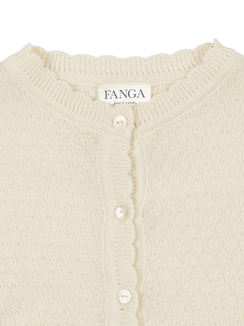 Fanga Venti pointelle cardigan Konges Slojd BÉBÉ Concept 