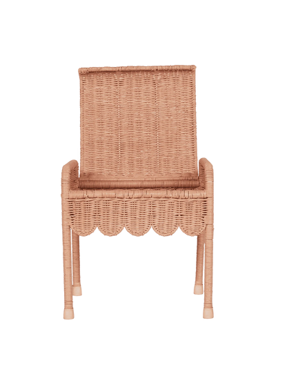 Rattanowy stołek ze schowkiem Petal Storie Stool Olli Ella BÉBÉ Concept 