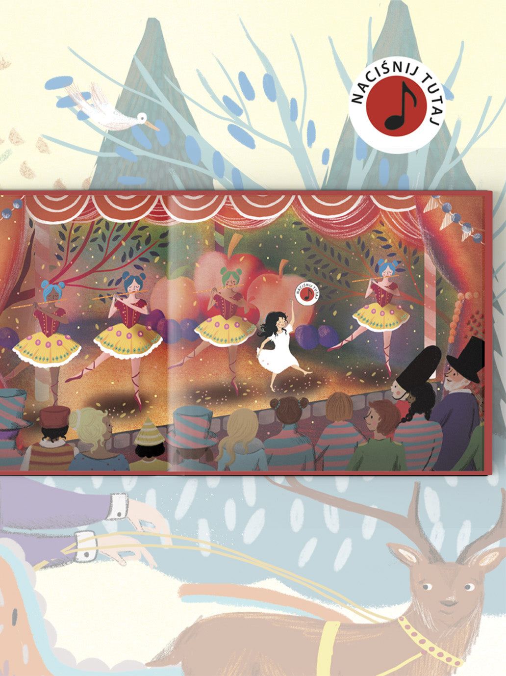 Muzyczne Opowieści. Dziadek do orzechów Wydawnictwo api papi BÉBÉ Concept 