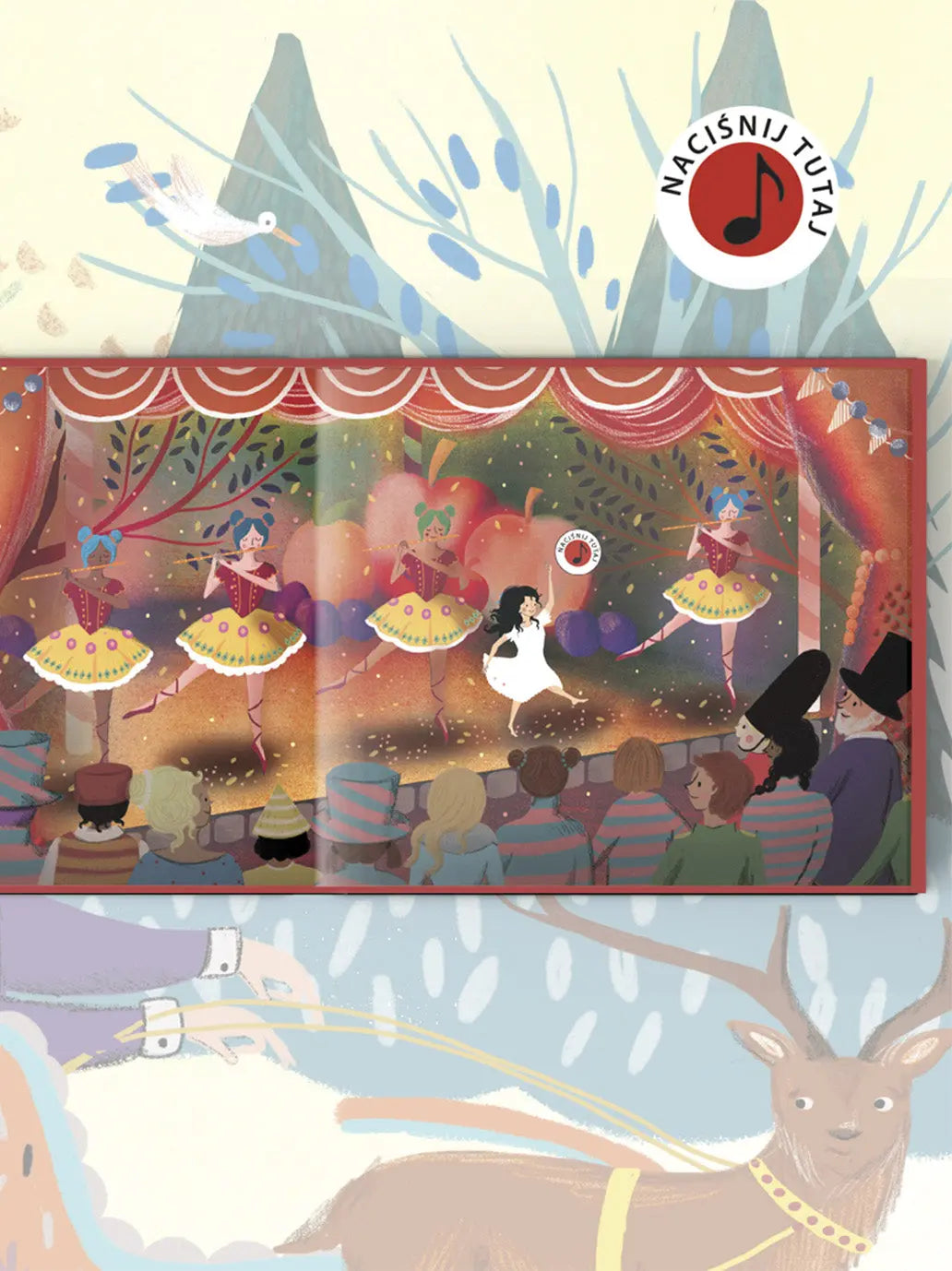 Muzyczne Opowieści. Dziadek do orzechów Wydawnictwo api papi BEBE Concept 