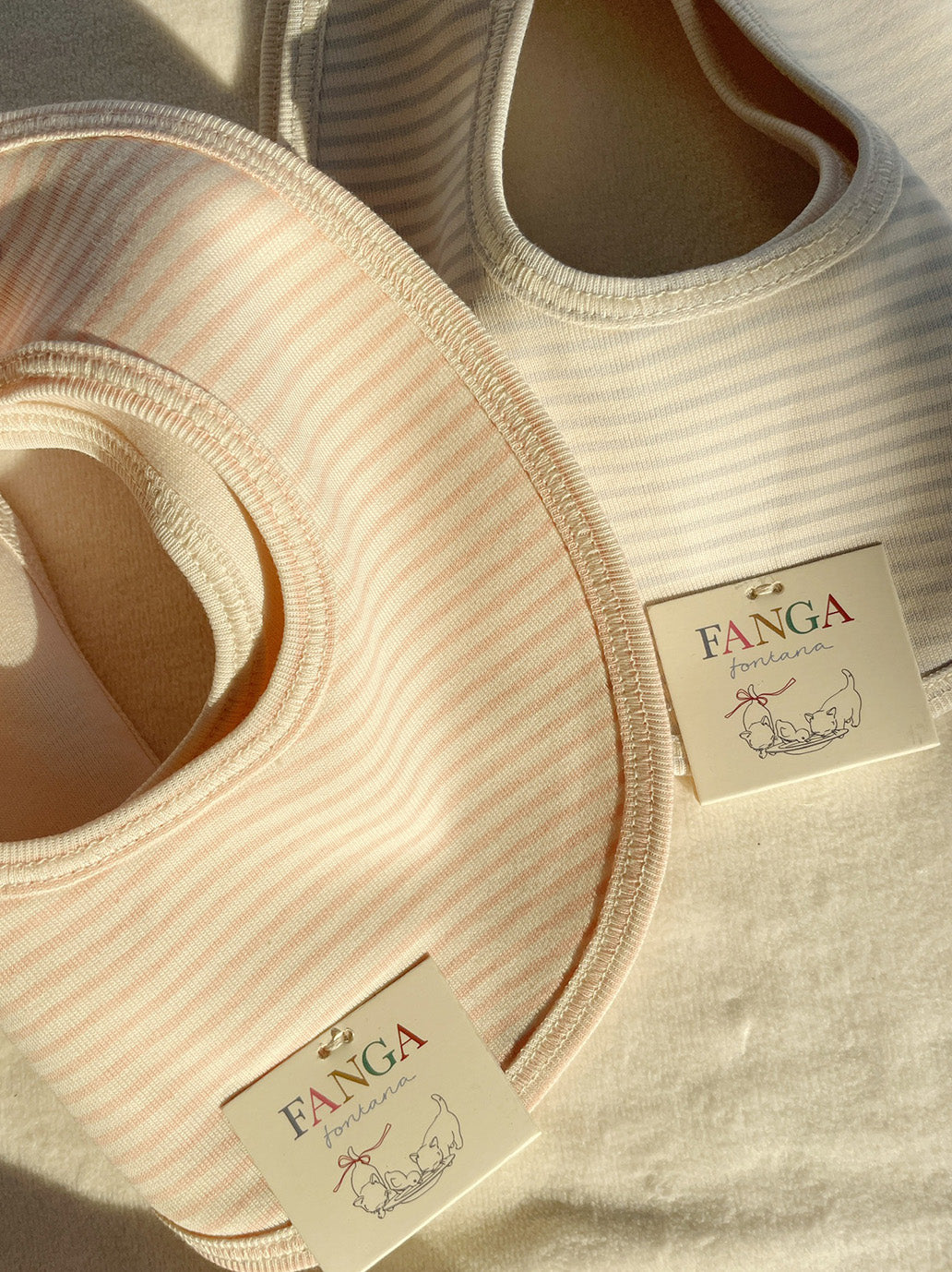 Zestaw śliniaków niemowlęcych Fanga Fio Konges Slojd BÉBÉ Concept 