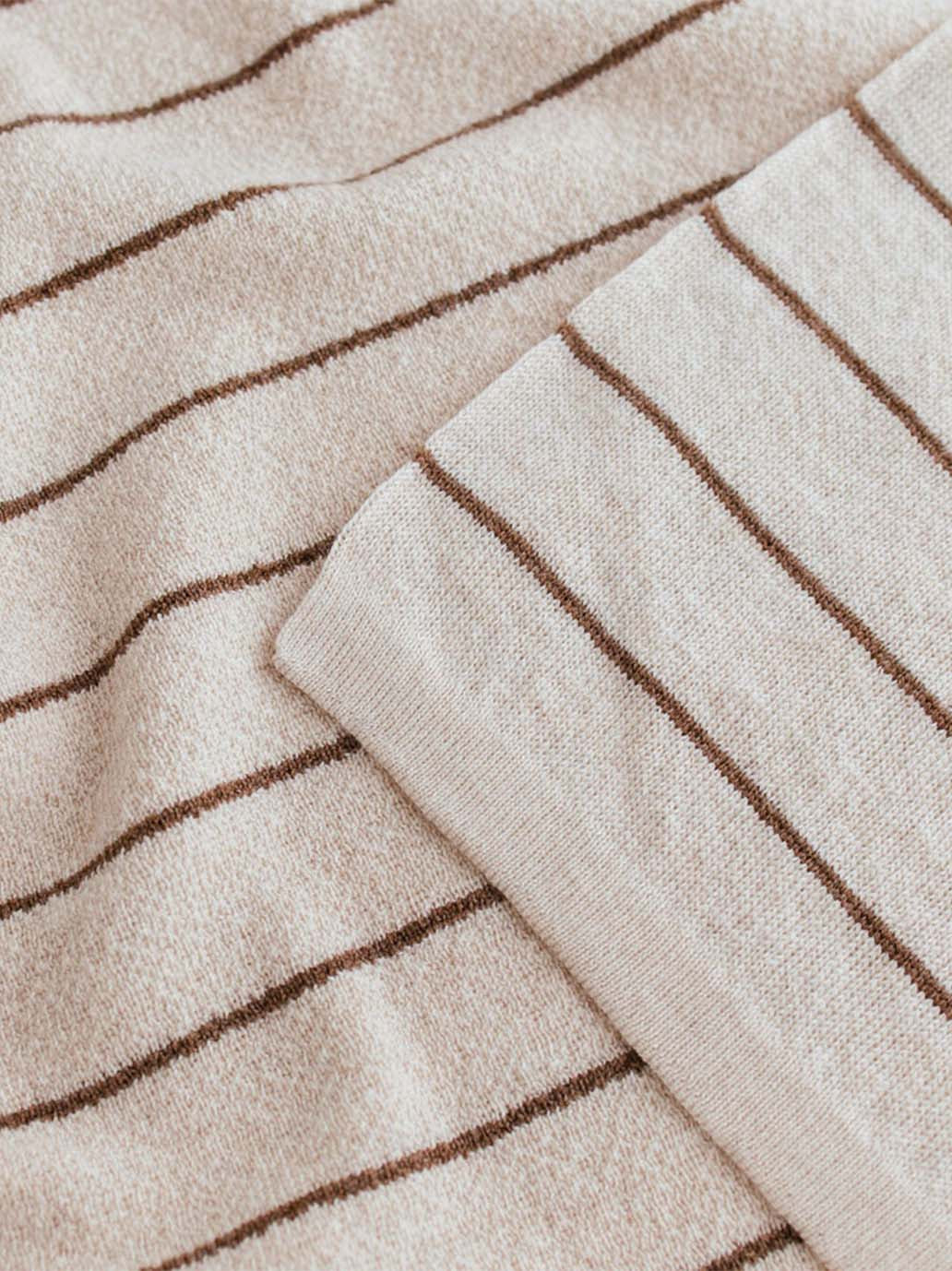 Kocyk merino Harry Hvid BÉBÉ Concept 