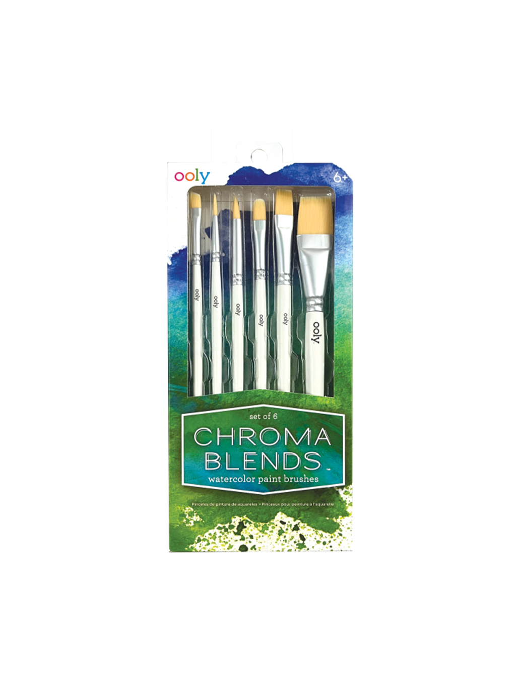 Pędzelki do akwareli Chroma Blends Ooly BÉBÉ Concept