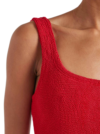 Maillot de bain encolure carrée Hunza G RED