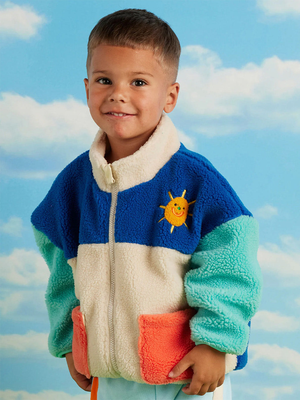 Bluza Sherpa Puppy Park Halcyon Nights BÉBÉ Concept 