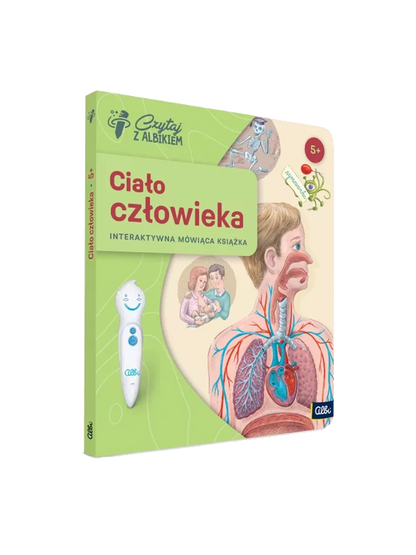 Ciało człowieka. Książka interaktywna Albi BÉBÉ Concept 