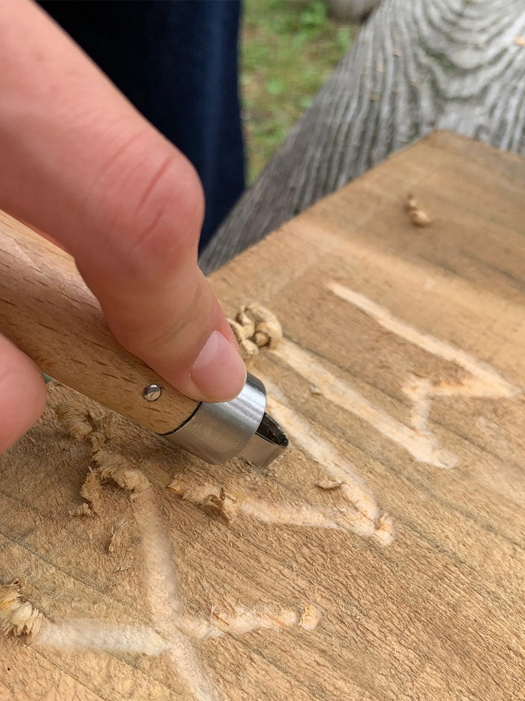 Narzędzie do rzeźbienia w drewnie Huckleberry Kikkerland BÉBÉ Concept 